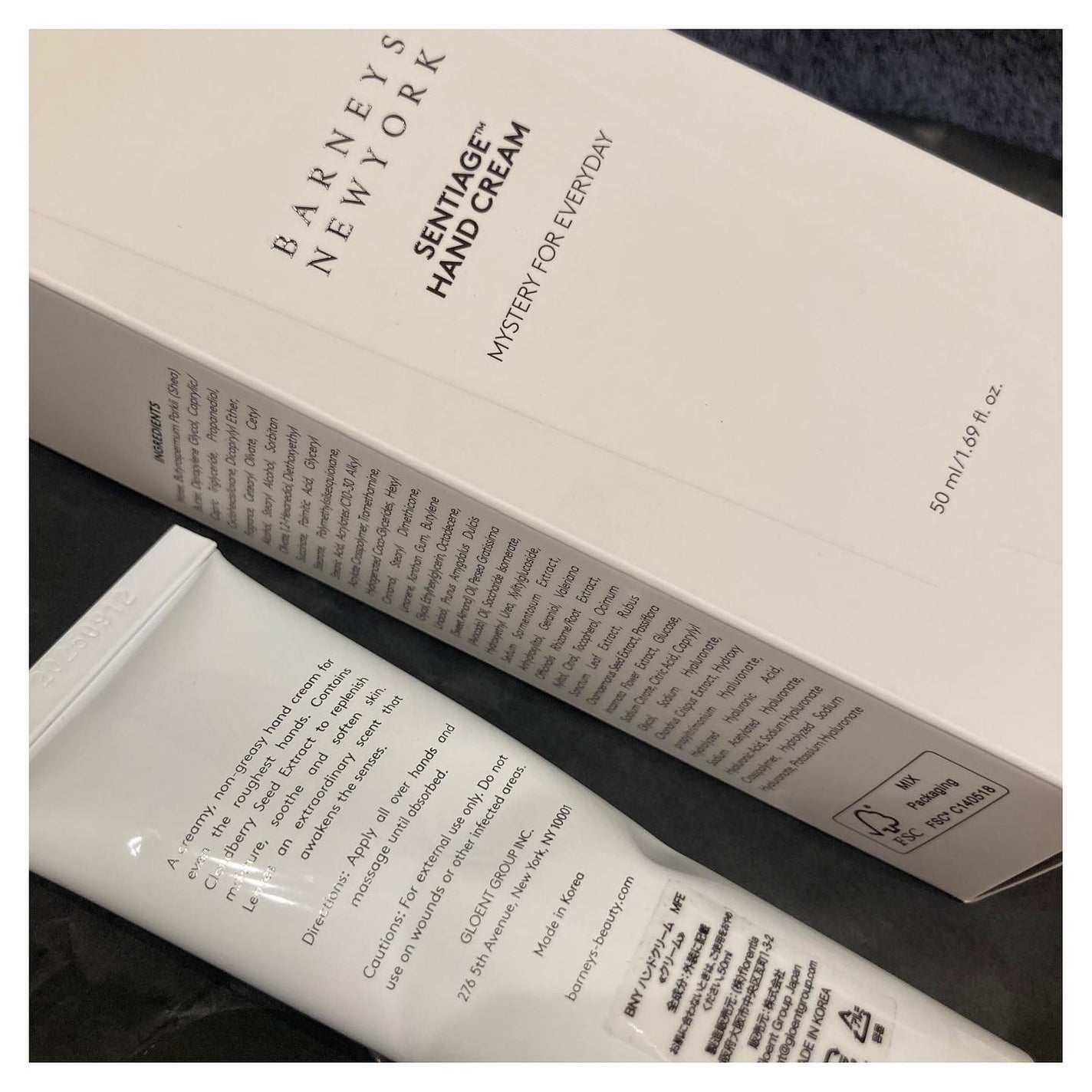 Sentiage™ Hand Cream Mistery For Everyday/BARNEYS NEW YORK BEAUTY/ハンドクリームを使ったクチコミ(3枚目)