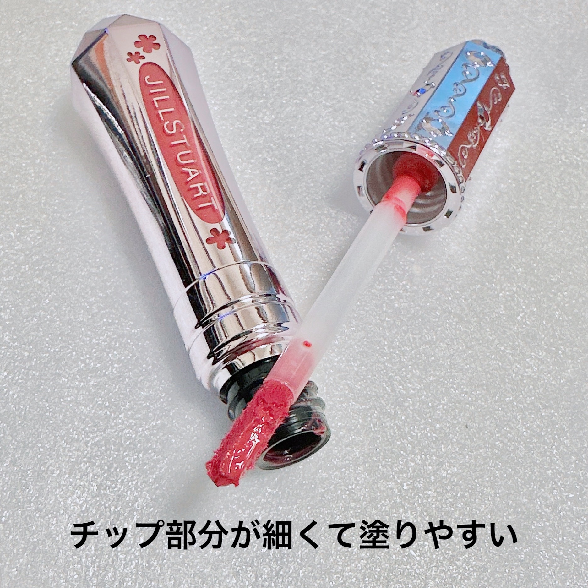 ユニコーンユートピア コレクション タイムレスグロウ　ルージュティント　ユニコーンユートピア/JILL STUART/メイクアップキットを使ったクチコミ（2枚目）