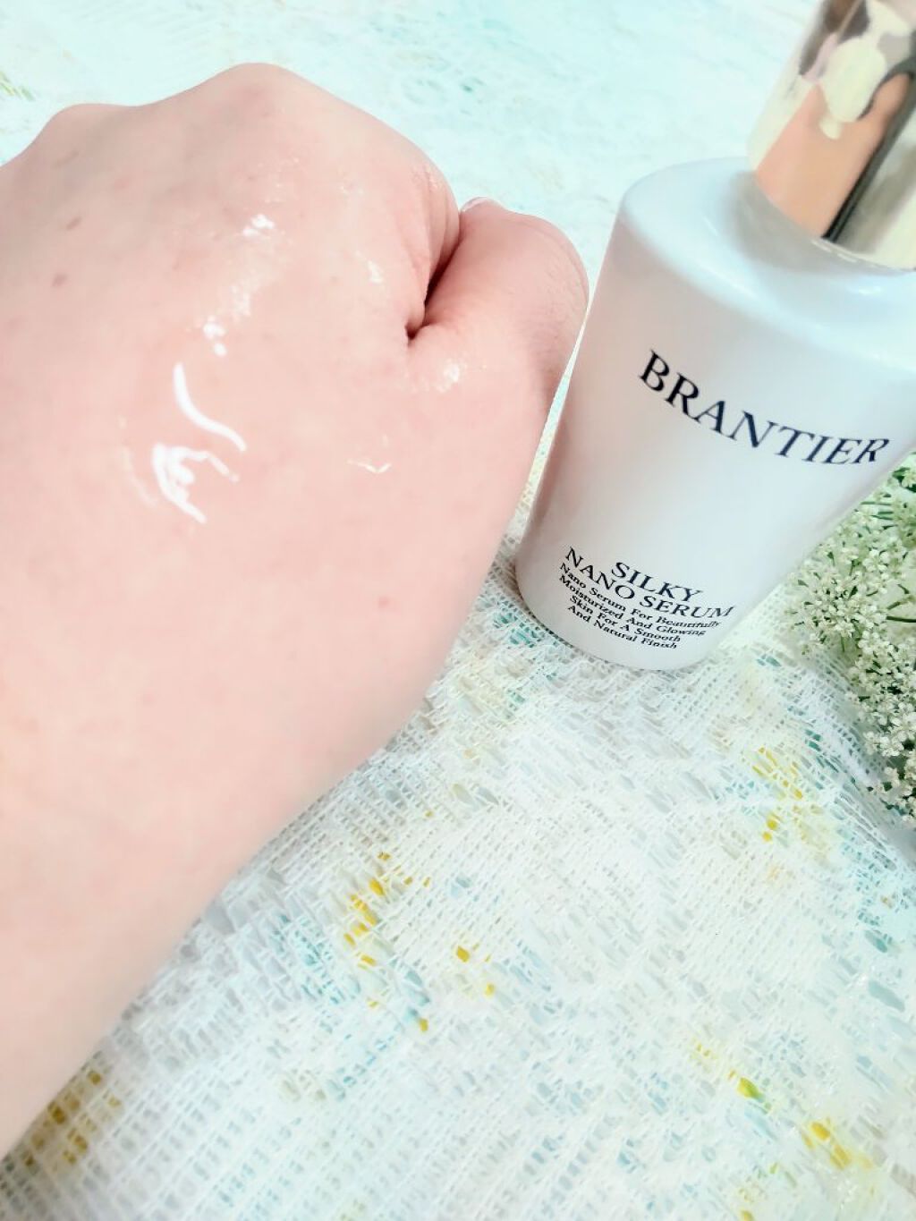  シルキーナノセラム /BRANTIER/美容液を使ったクチコミ（3枚目）