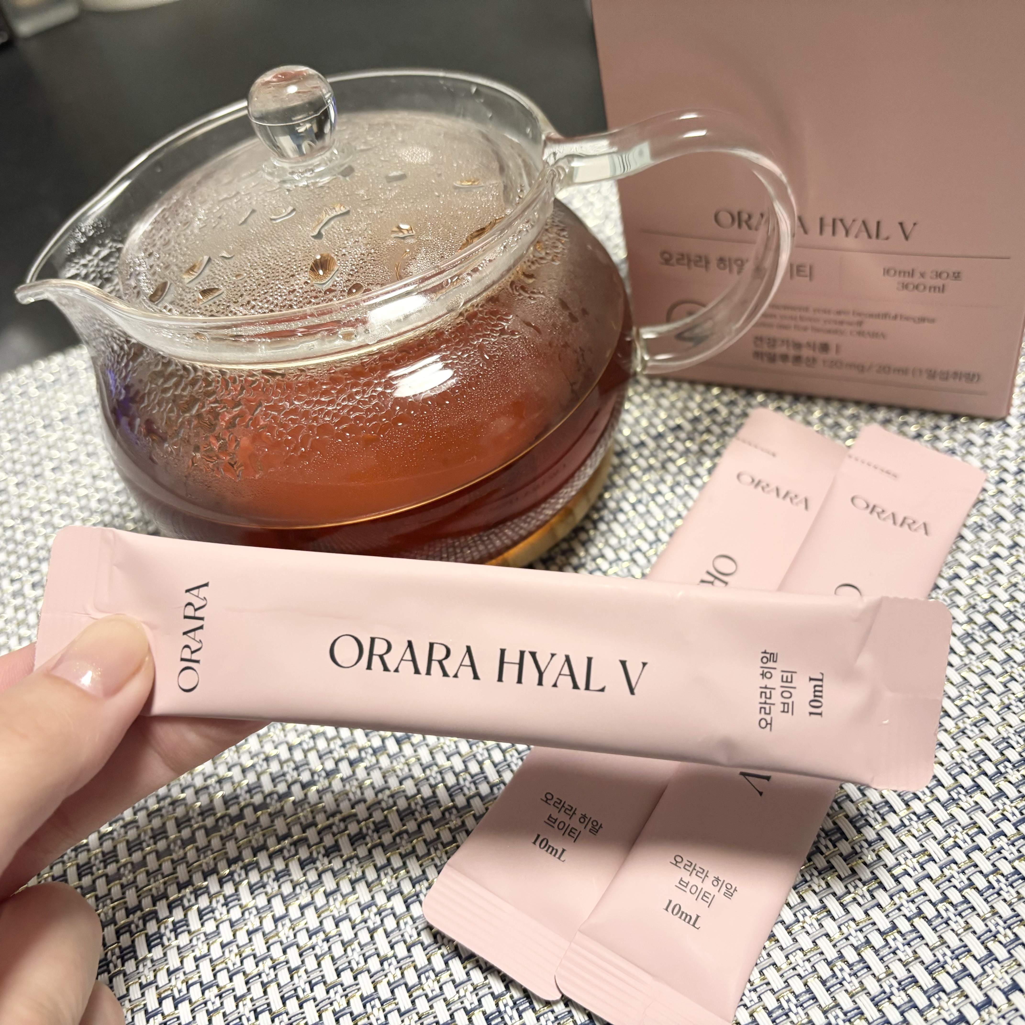 ヒアルＶティー/ORARA/美容サプリメントを使ったクチコミ（2枚目）