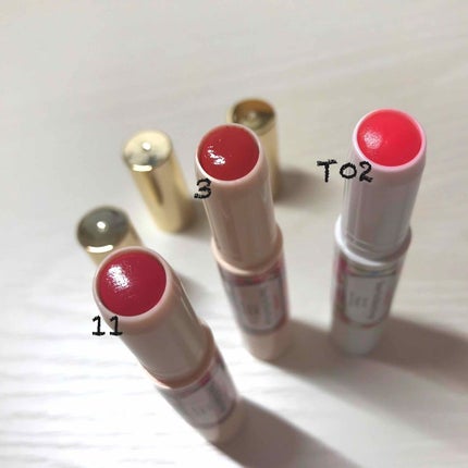 ステイオンバームルージュ/キャンメイク/口紅を使ったクチコミ(3枚目)