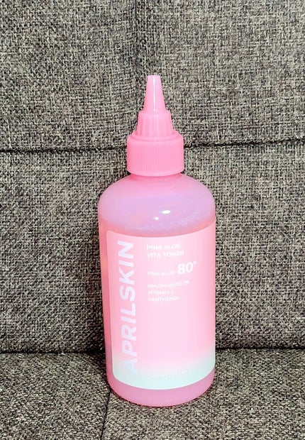 ピンクアロエビタトナー/APRILSKIN/化粧水を使ったクチコミ(1枚目)