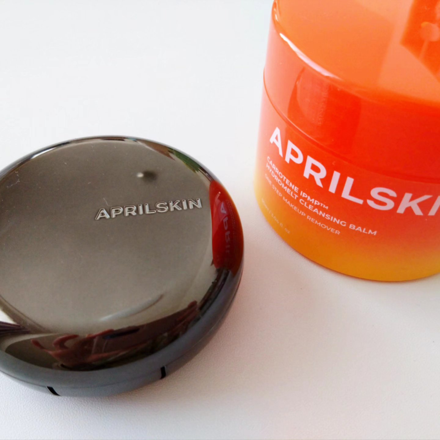 ハイパーカバーフィットクッション  グラファイト/APRILSKIN/クッションファンデーションを使ったクチコミ（2枚目）