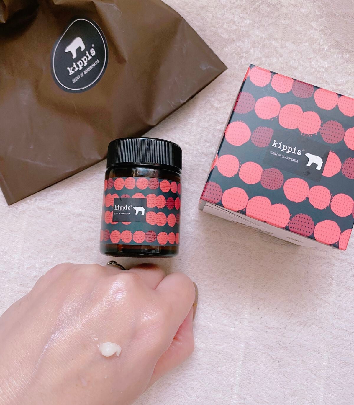 キッピス 髪と肌のトリートメントワックス/アンナドンナ/フェイスバームを使ったクチコミ(3枚目)