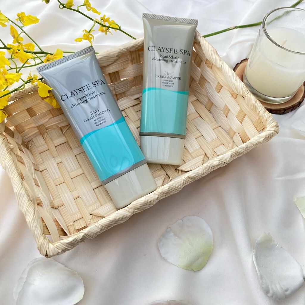 ヘッド＆ヘアクレンジングトリートメント/CLAYSEE SPA/市販シャンプーを使ったクチコミ（2枚目）