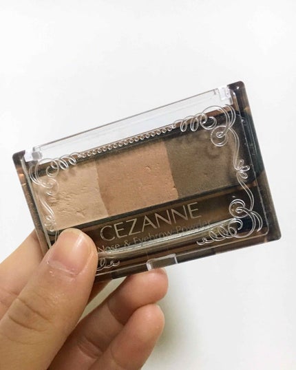 ノーズ&アイブロウパウダー/CEZANNE/パウダーアイブロウを使ったクチコミ(1枚目)