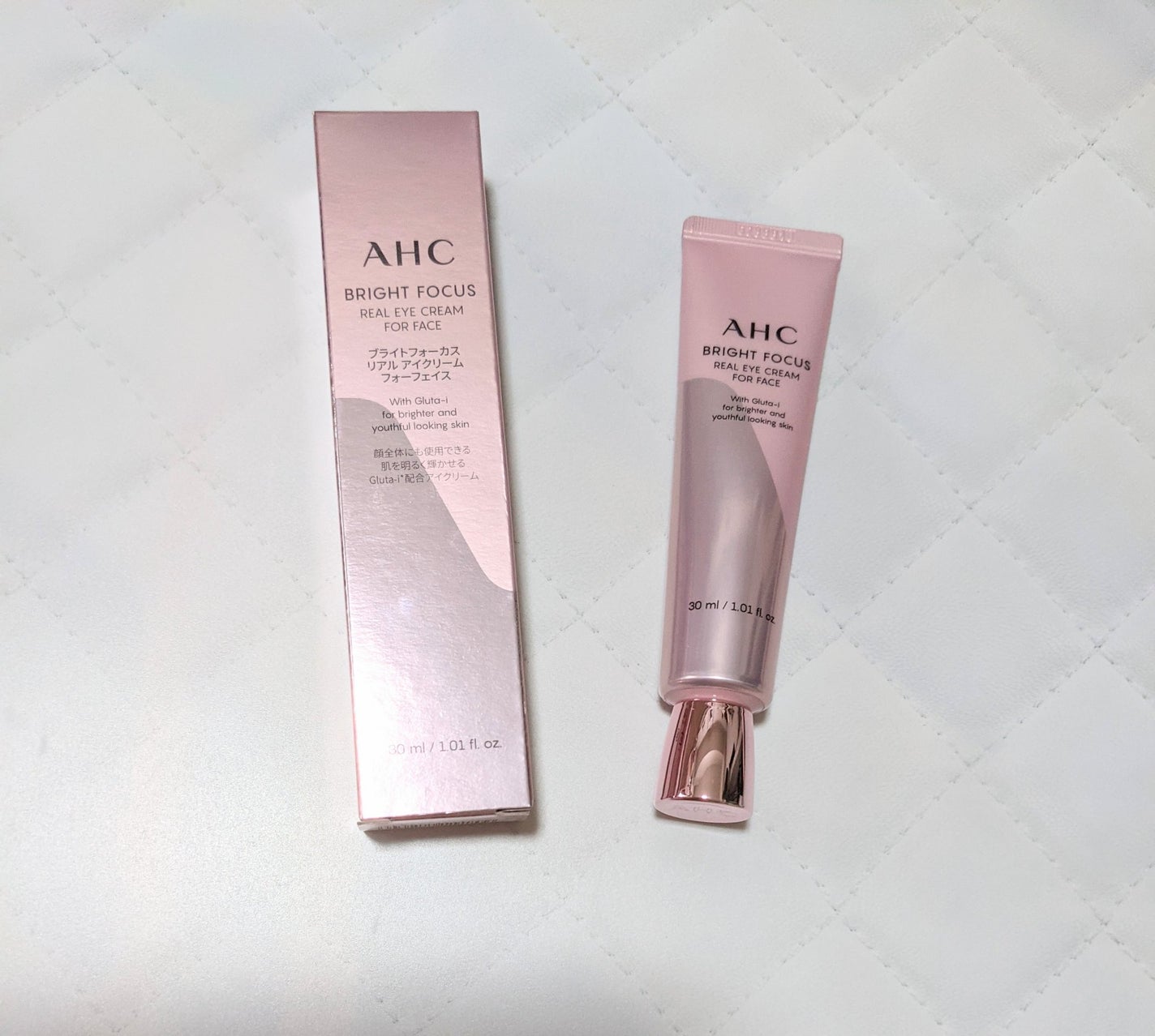 ブライト フォーカス リアル アイクリーム フォーフェイス/AHC/アイケア・アイクリームを使ったクチコミ(2枚目)