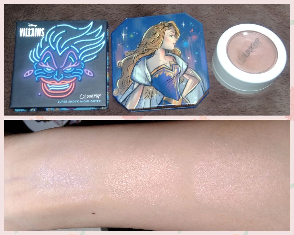 Super Shock Highlighter/ColourPop/パウダーハイライトを使ったクチコミ（1枚目）