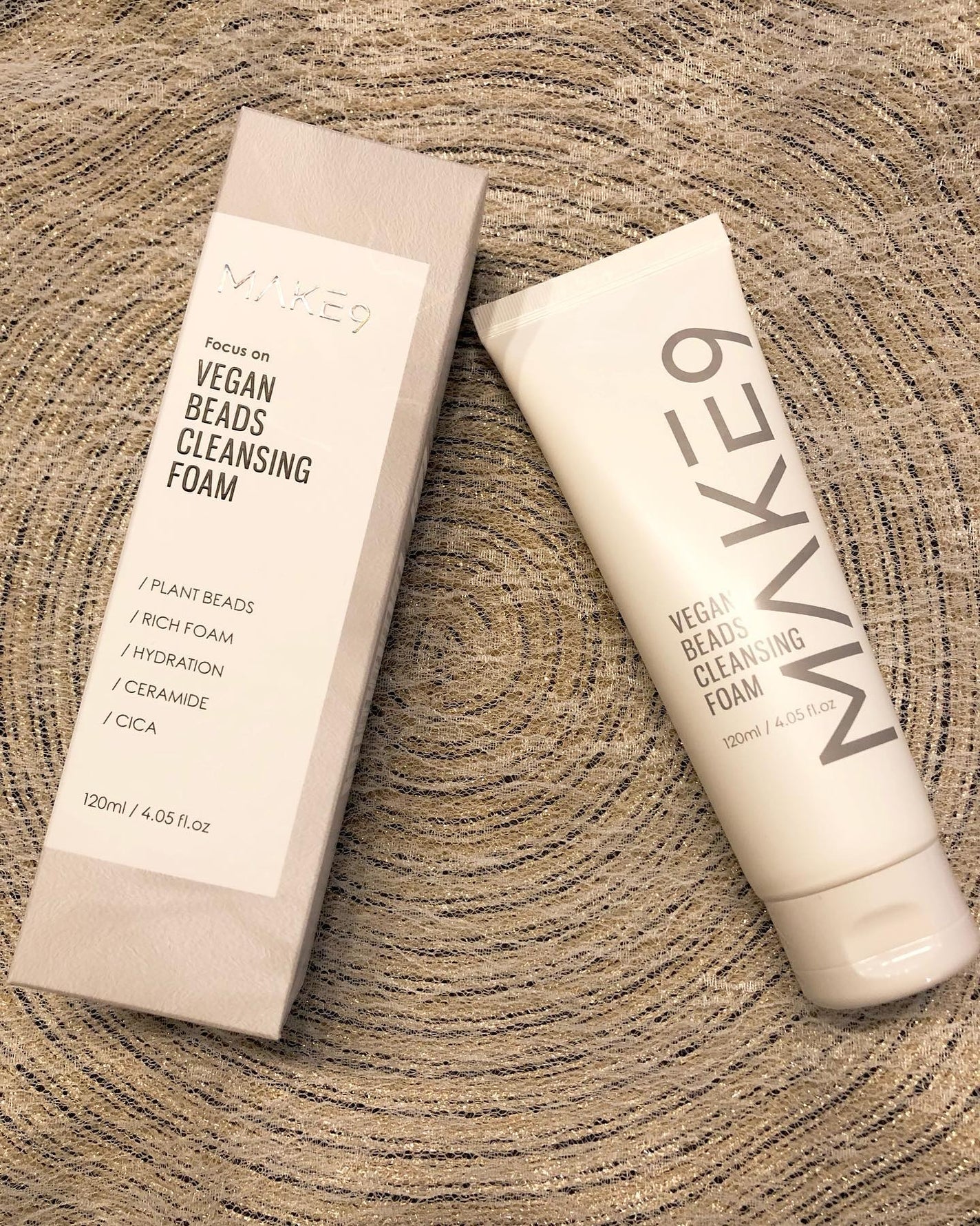 ビーガンビーズクレンジングフォーム/MAKE9/クレンジングクリームを使ったクチコミ(1枚目)