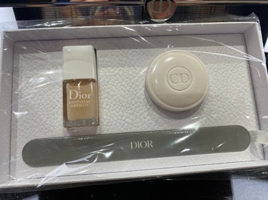 ベース コート アブリコ/Dior/ネイルトップコート・ベースコートを使ったクチコミ（1枚目）