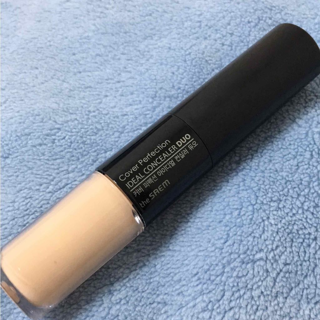 カバーパーフェクション アイディールコンシーラー デュオ/the SAEM/スティックコンシーラーを使ったクチコミ(1枚目)