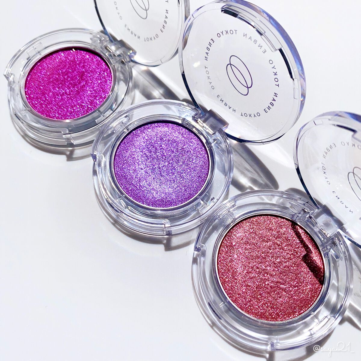 マルチグリッターカラー/ENBAN TOKYO/単色アイシャドウを使ったクチコミ(1枚目)