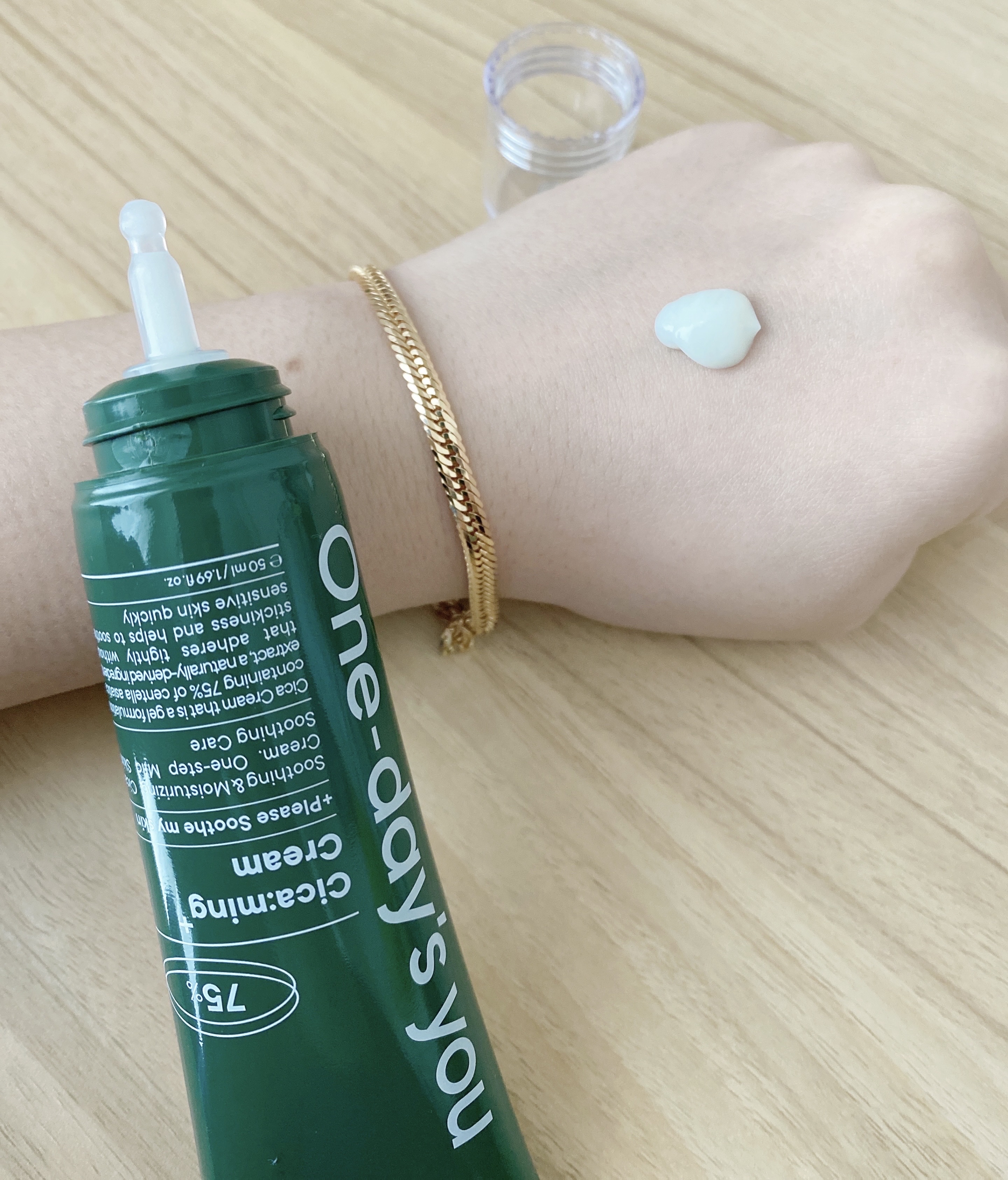 シカーミングクリーム　/One-day's you/フェイスクリームを使ったクチコミ（2枚目）