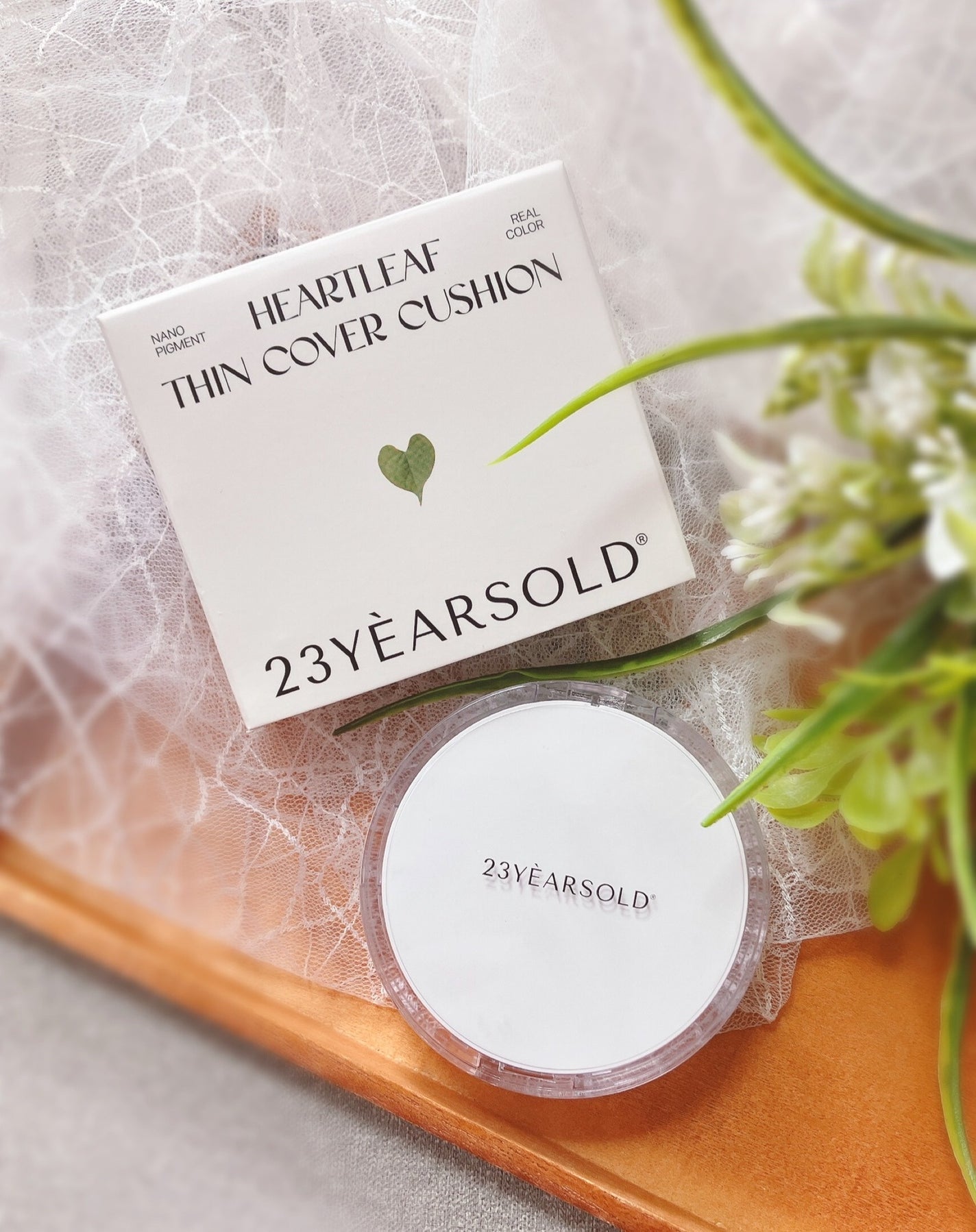 ぴぴちゃん22@フォロバ100% on LIPS 「#PR23yearsold♡ハートリーフシンカバークッション▶..」(1枚目)