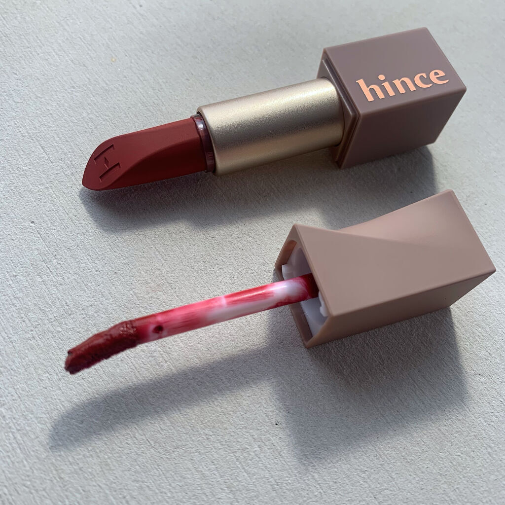 ムードインハンサーリキッドマット/hince/口紅を使ったクチコミ（2枚目）