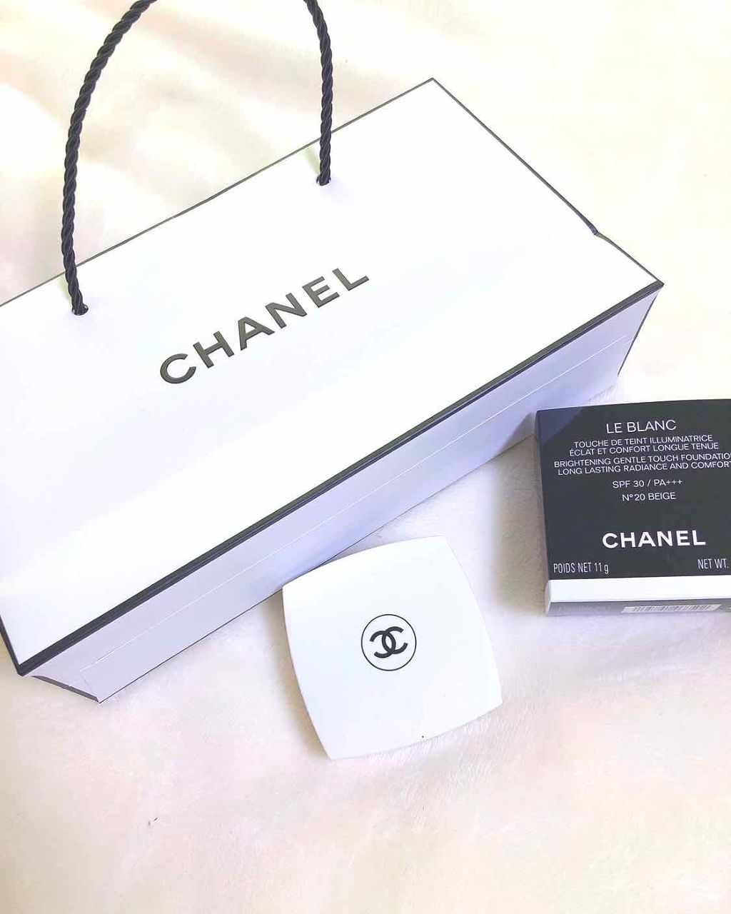 ル ブラン クッション/CHANEL/クッションファンデーションを使ったクチコミ（1枚目）