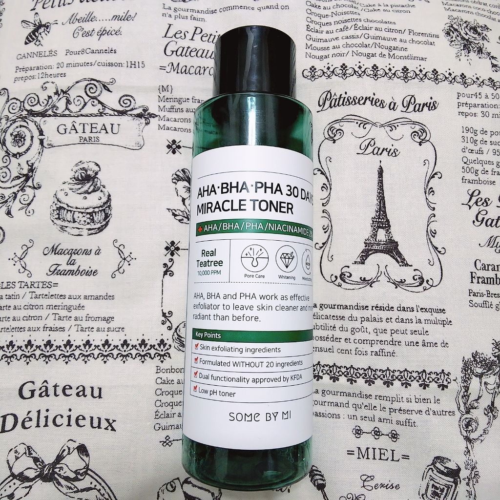 AHA·BHA·PHA 30デイズミラクルトナー/SOME BY MI/化粧水を使ったクチコミ(1枚目)