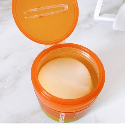 カロテンIPMP(TM) ブレミッシュカーミングセラムパッド/APRILSKIN/トナーパッドを使ったクチコミ(2枚目)