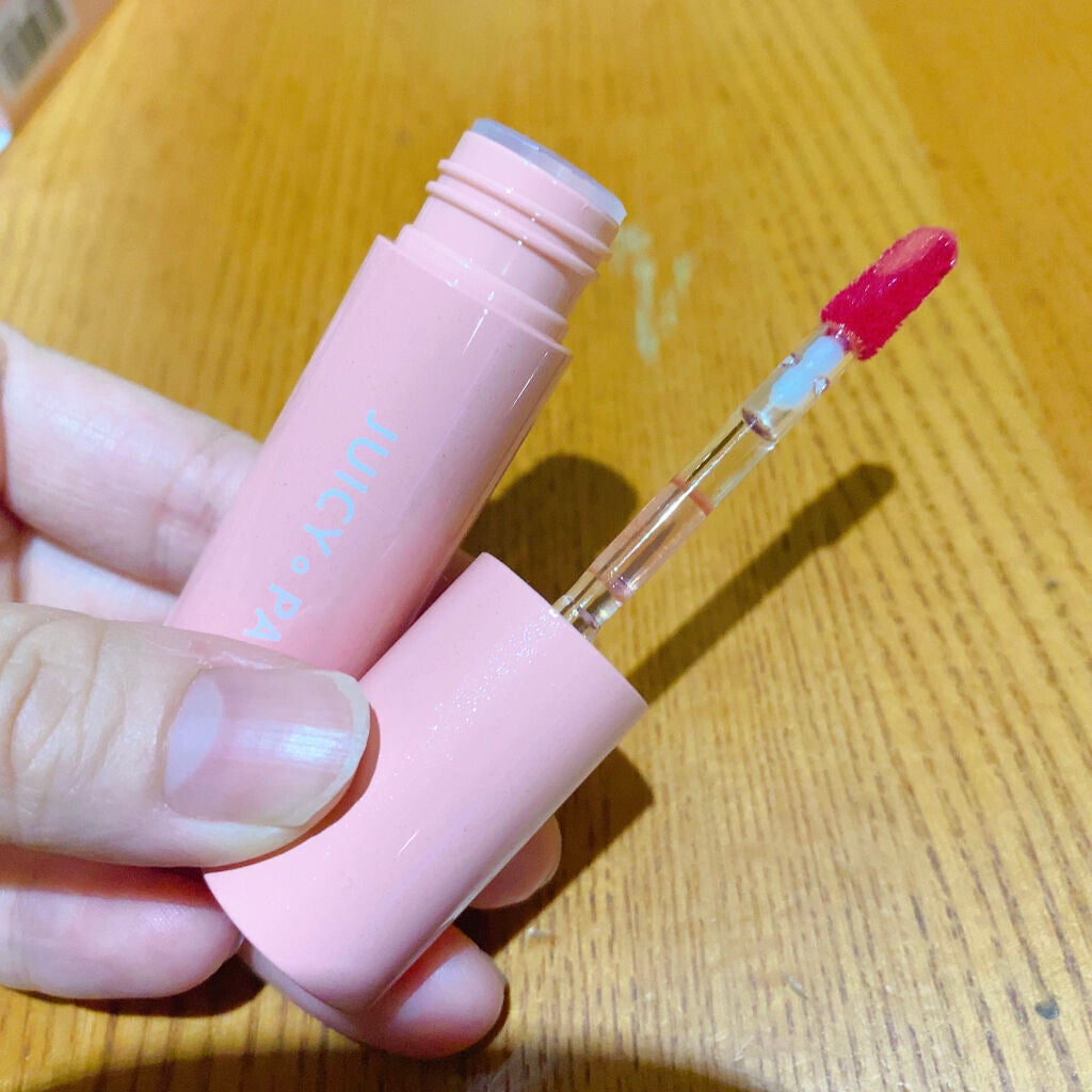 アピュー ジューシーパン スパークリングティント/A’pieu/口紅を使ったクチコミ(2枚目)