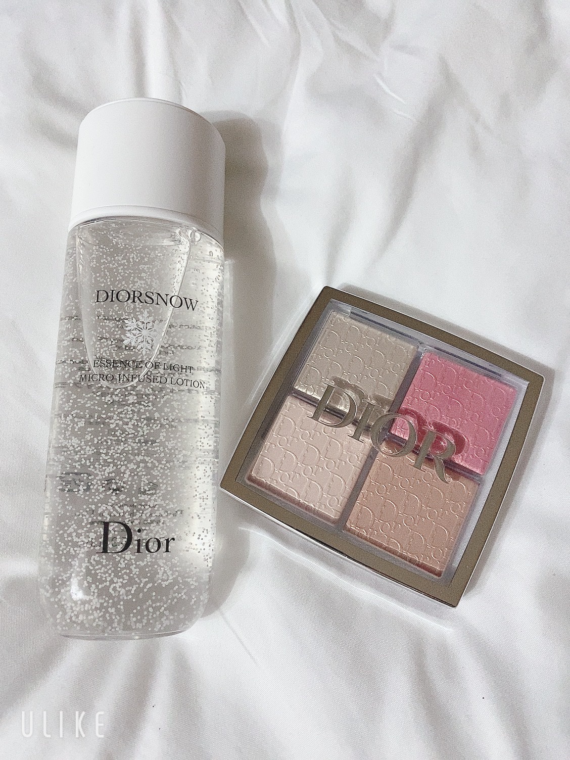 【旧】ディオール バックステージ フェイス グロウ パレット/Dior/ハイライトを使ったクチコミ（1枚目）
