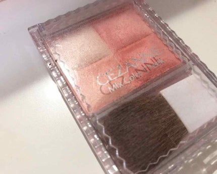 ミックスカラーチーク/CEZANNE/パウダーチークを使ったクチコミ(1枚目)