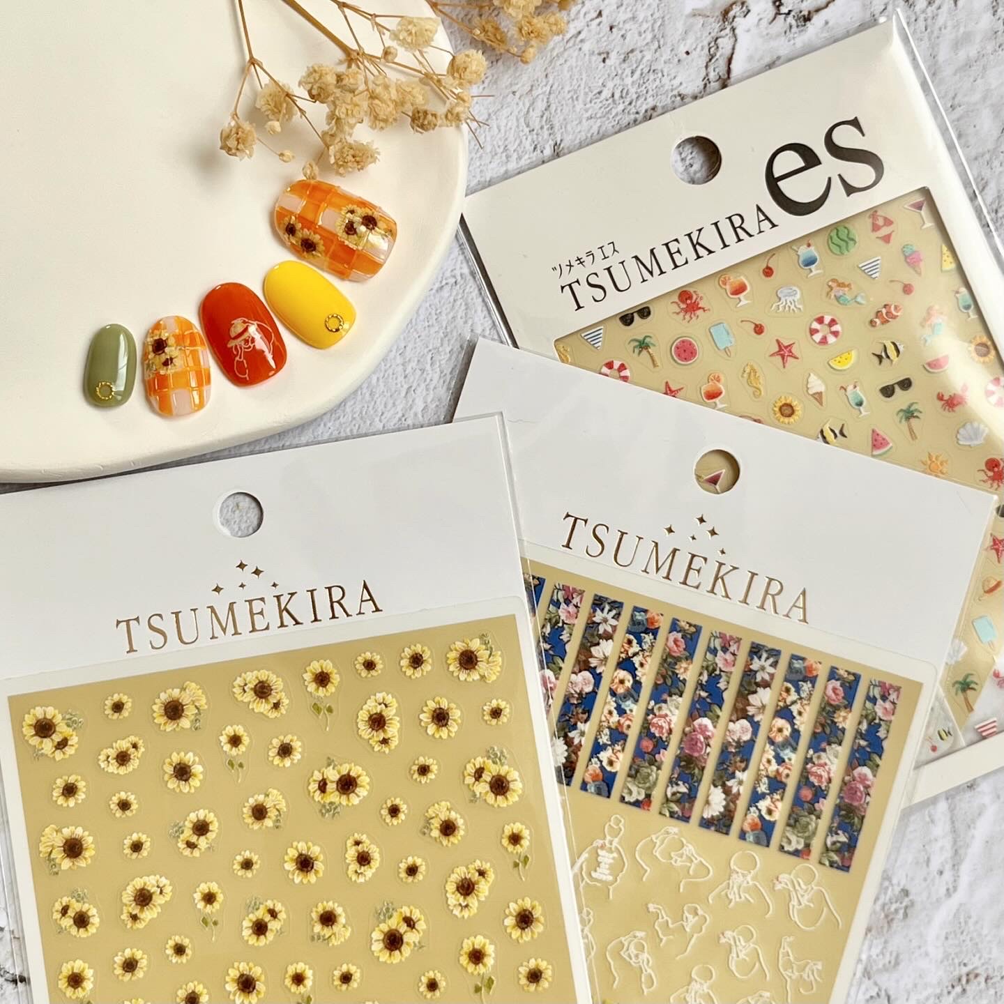 うらなか りか プロデュース playful summer/tsumekira/ネイル用品を使ったクチコミ（3枚目）