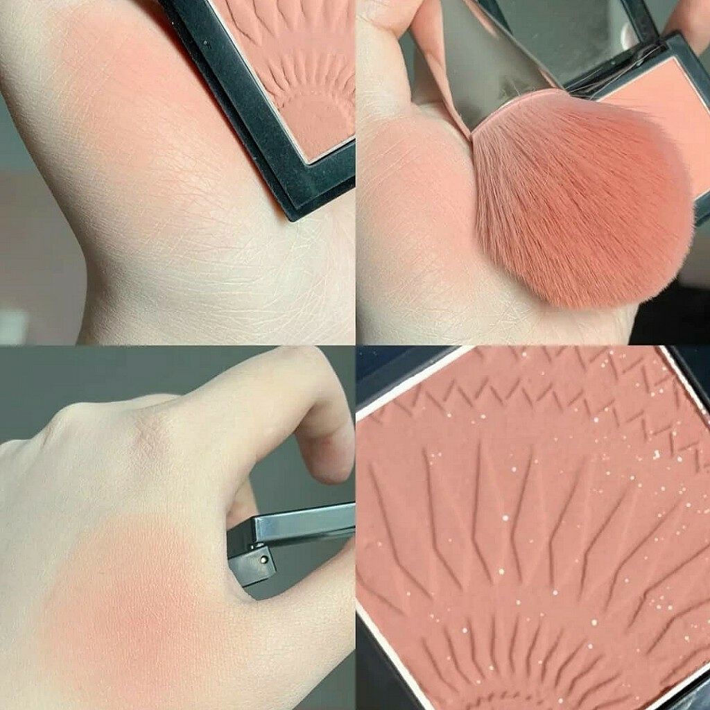 薄霧錦紗 単色チーク/ZEESEA/パウダーチークを使ったクチコミ(4枚目)