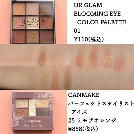 パーフェクトマルチアイズ/キャンメイク/アイシャドウパレットを使ったクチコミ(4枚目)