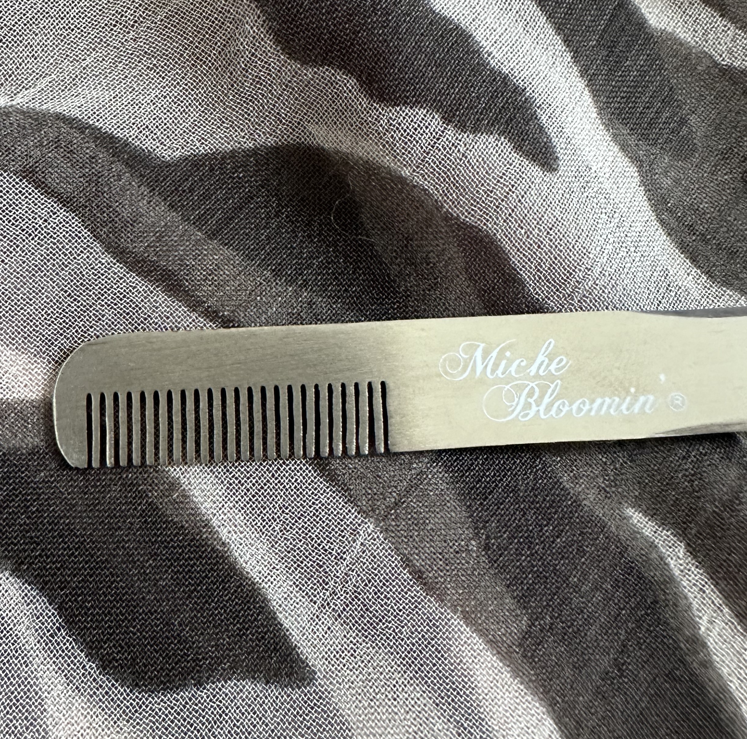 コーム&ツイーザー/ミッシュブルーミン/毛抜きを使ったクチコミ（3枚目）