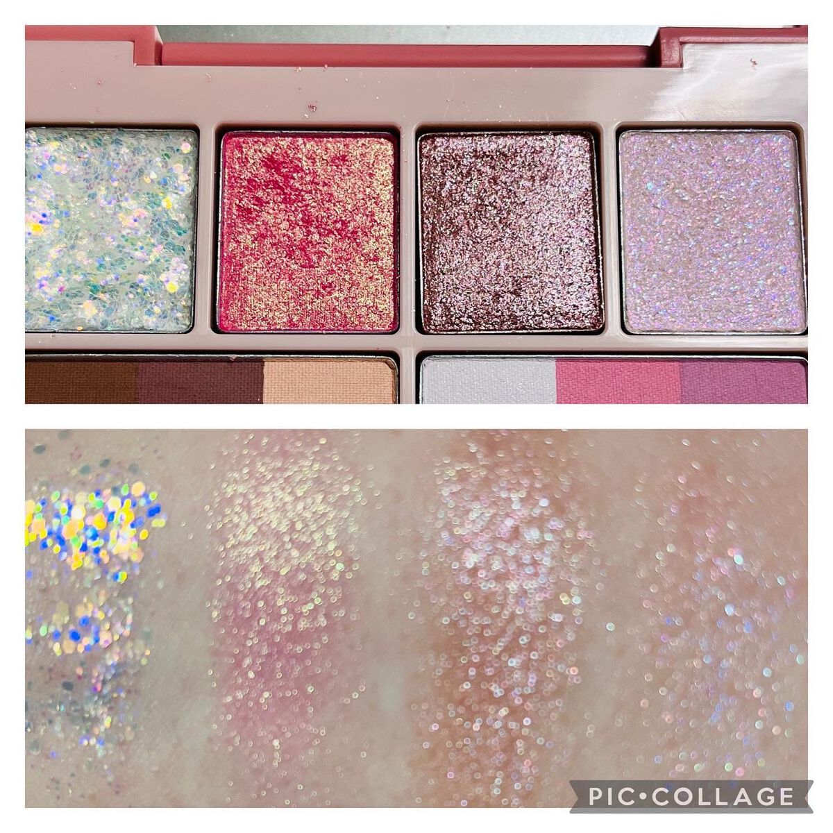 ラグトーマス・キット 01.サンフラミンゴ/RICAFROSH/アイシャドウパレットを使ったクチコミ（3枚目）