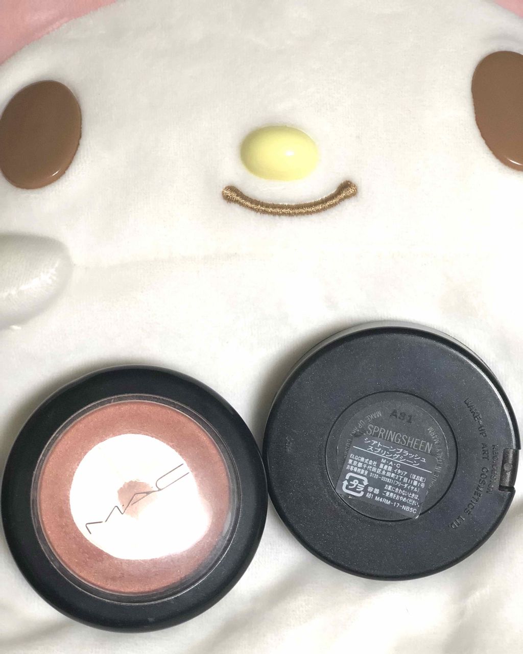 シアトーンブラッシュ/M・A・C/パウダーチークを使ったクチコミ(1枚目)