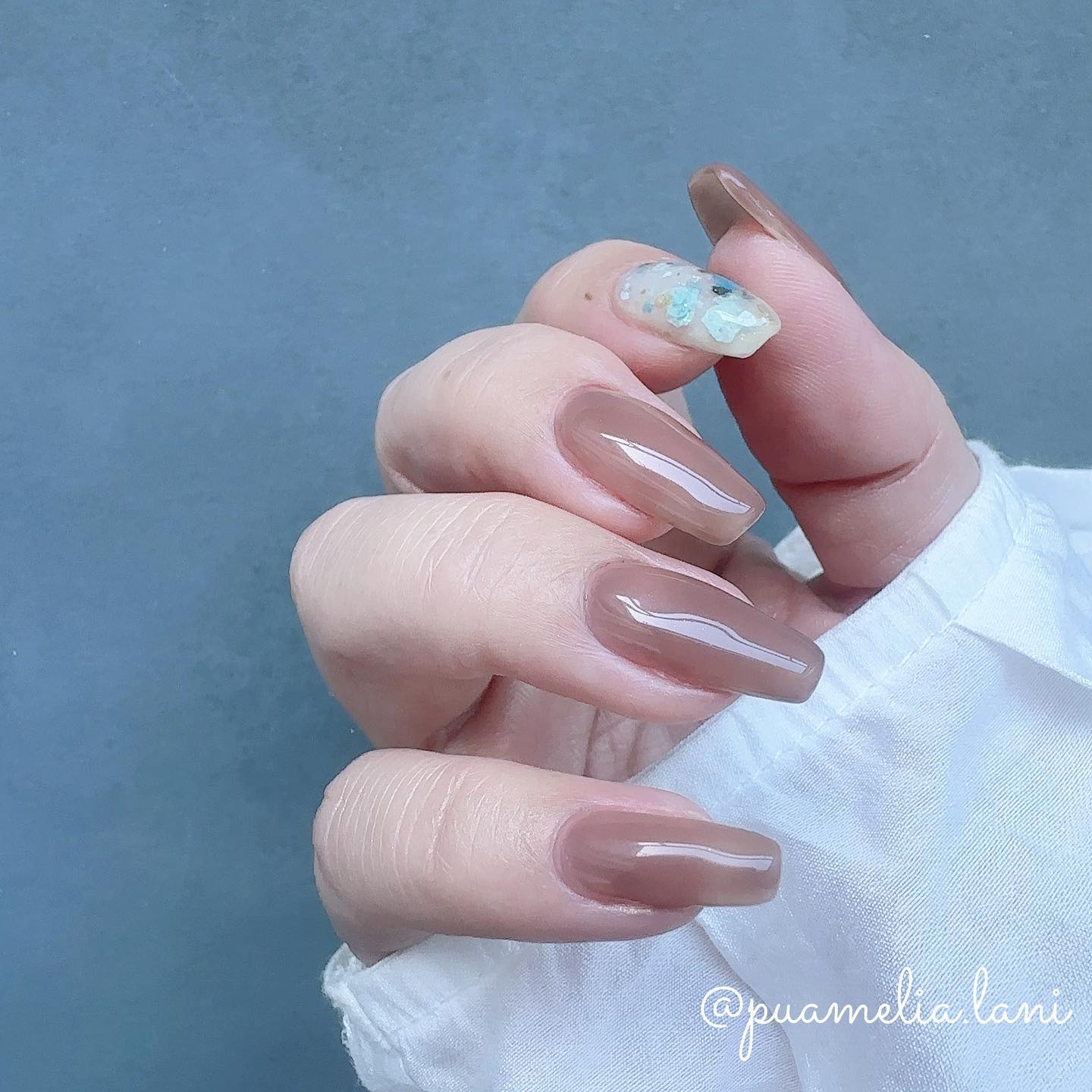 Peel off Base Gel/deumoon/ジェルネイルを使ったクチコミ（2枚目）