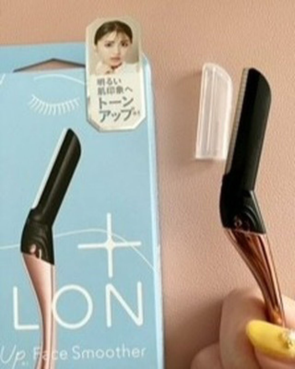 サロンプラス トーンアップ フェイススムーサー ホルダー(刃付き)/サロンプラス/シェーバーを使ったクチコミ(3枚目)