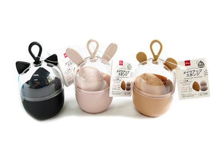 DAISO メイクアップスポンジ(ケース付)