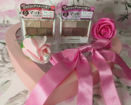 パーフェクトマルチアイズ/キャンメイク/アイシャドウパレットを使ったクチコミ(1枚目)