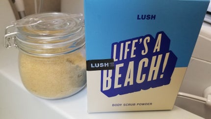 ライフ イズ ビーチ/ラッシュ/ボディスクラブを使ったクチコミ(1枚目)