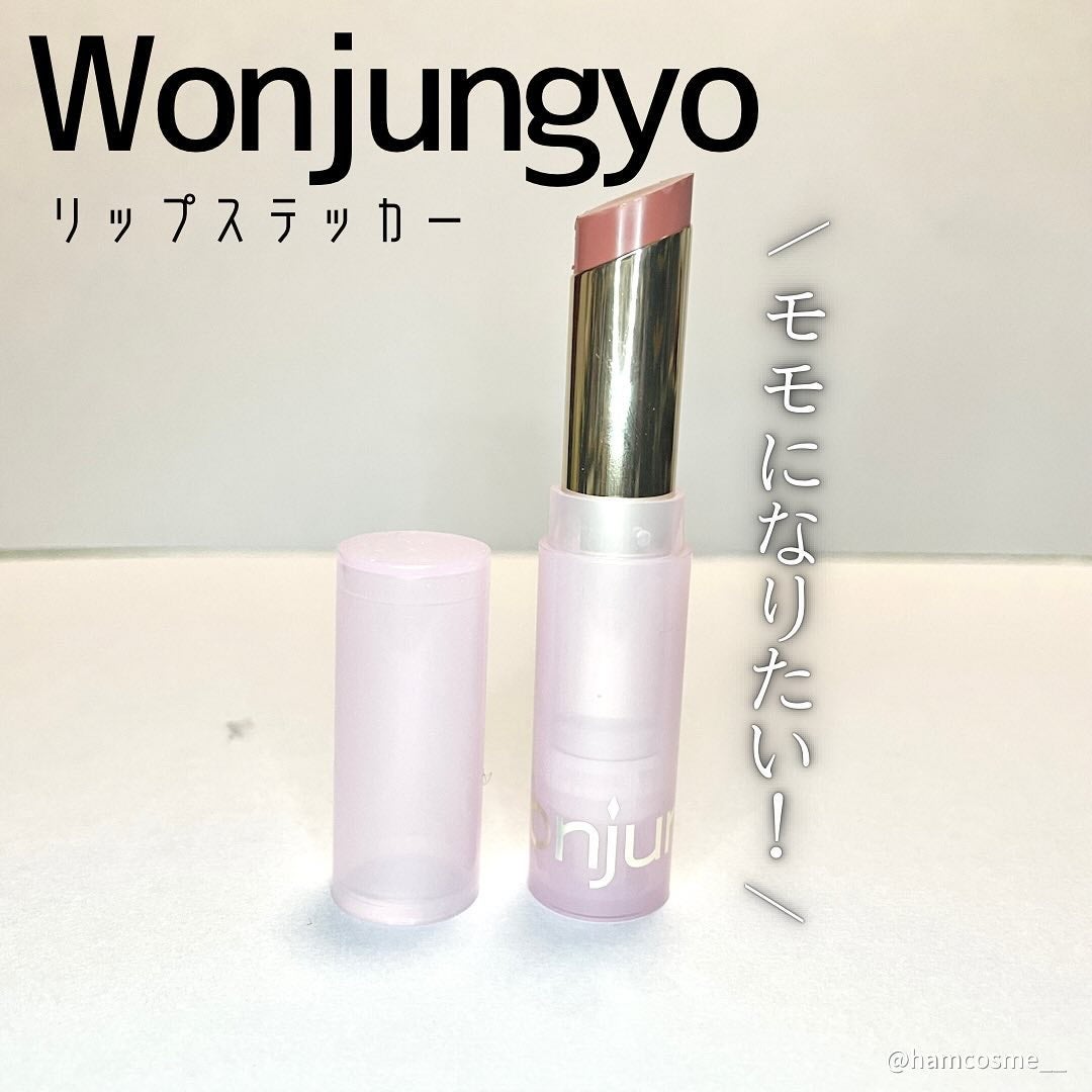 ウォンジョンヨ リップステッカー/Wonjungyo/口紅を使ったクチコミ(3枚目)