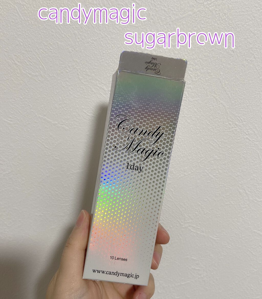candymagic1day（キャンディーマジックワンデー） SUGAR BROWN（シュガーブラウン）/candy magic/ワンデー（１DAY）カラコンを使ったクチコミ（1枚目）