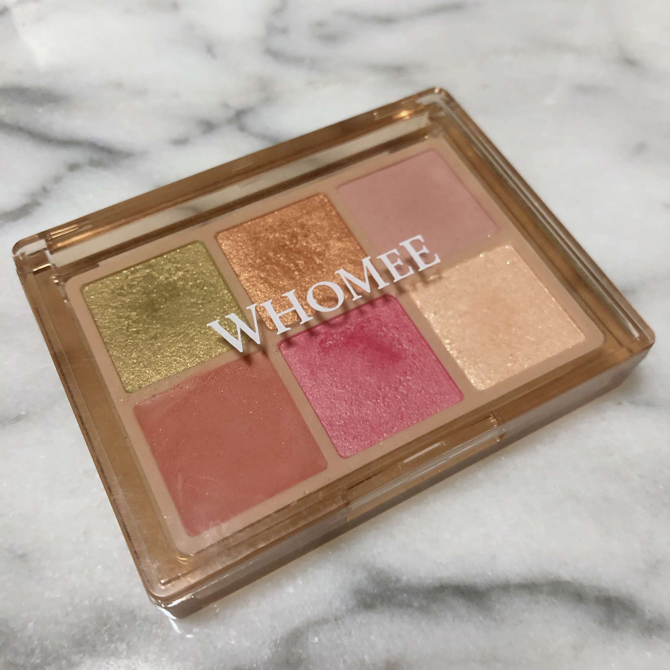 フーミー 時計回りパレット/WHOMEE/アイシャドウパレットを使ったクチコミ（1枚目）