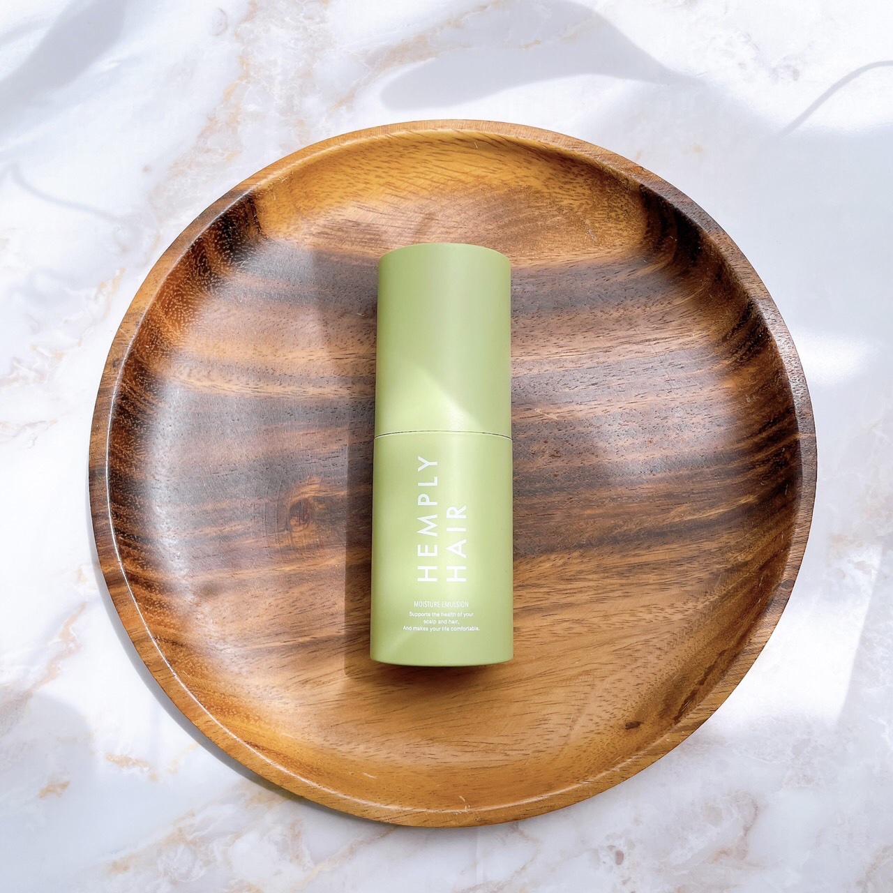 モイスチャーエマルジョン /HEMPLY HAIR/ヘアミルクを使ったクチコミ（1枚目）