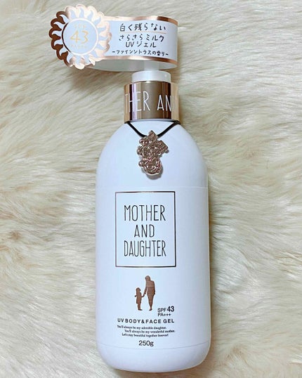 UVボディ&フェイスジェル SPF43 PA+++/Mother&Daughter/日焼け止めジェルを使ったクチコミ(1枚目)