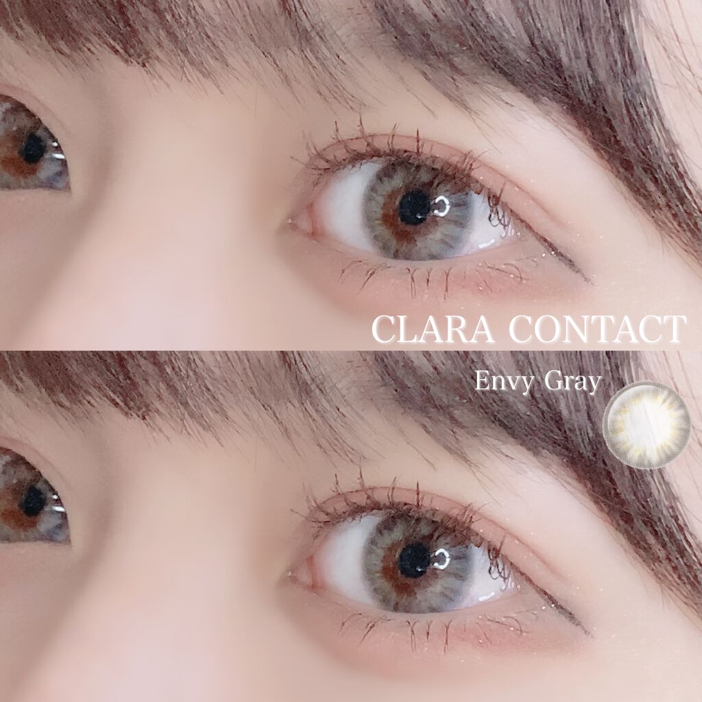 
🐬透明感溢れるグレーカラコン💎


久々にハーフカラコンにチャレンジしました👀💭

オレンジカラーが少し入っているので浮かずに瞳に馴染む◎
グレーカラコンはキツめな印象があるけど、これは派手過ぎないから自然に色素