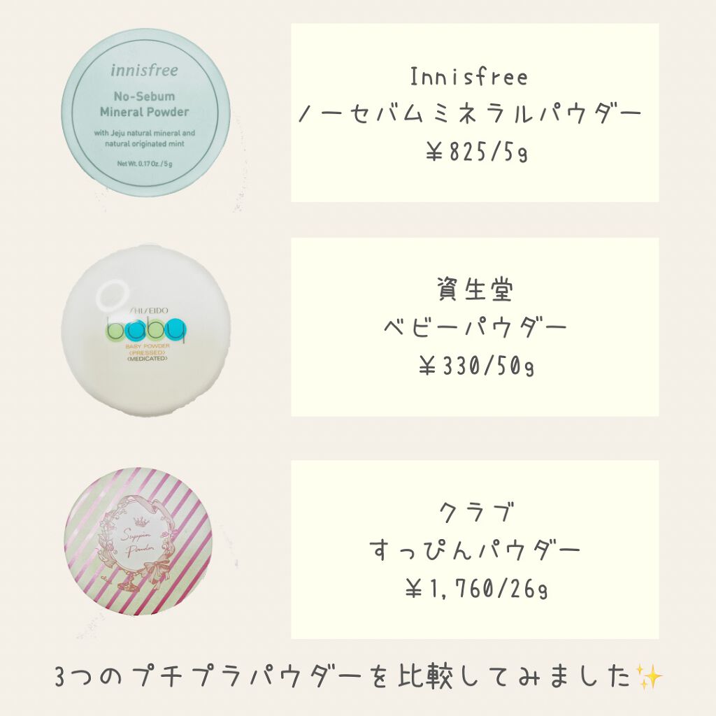 すっぴんパウダー/クラブ/プレストパウダーを使ったクチコミ（2枚目）