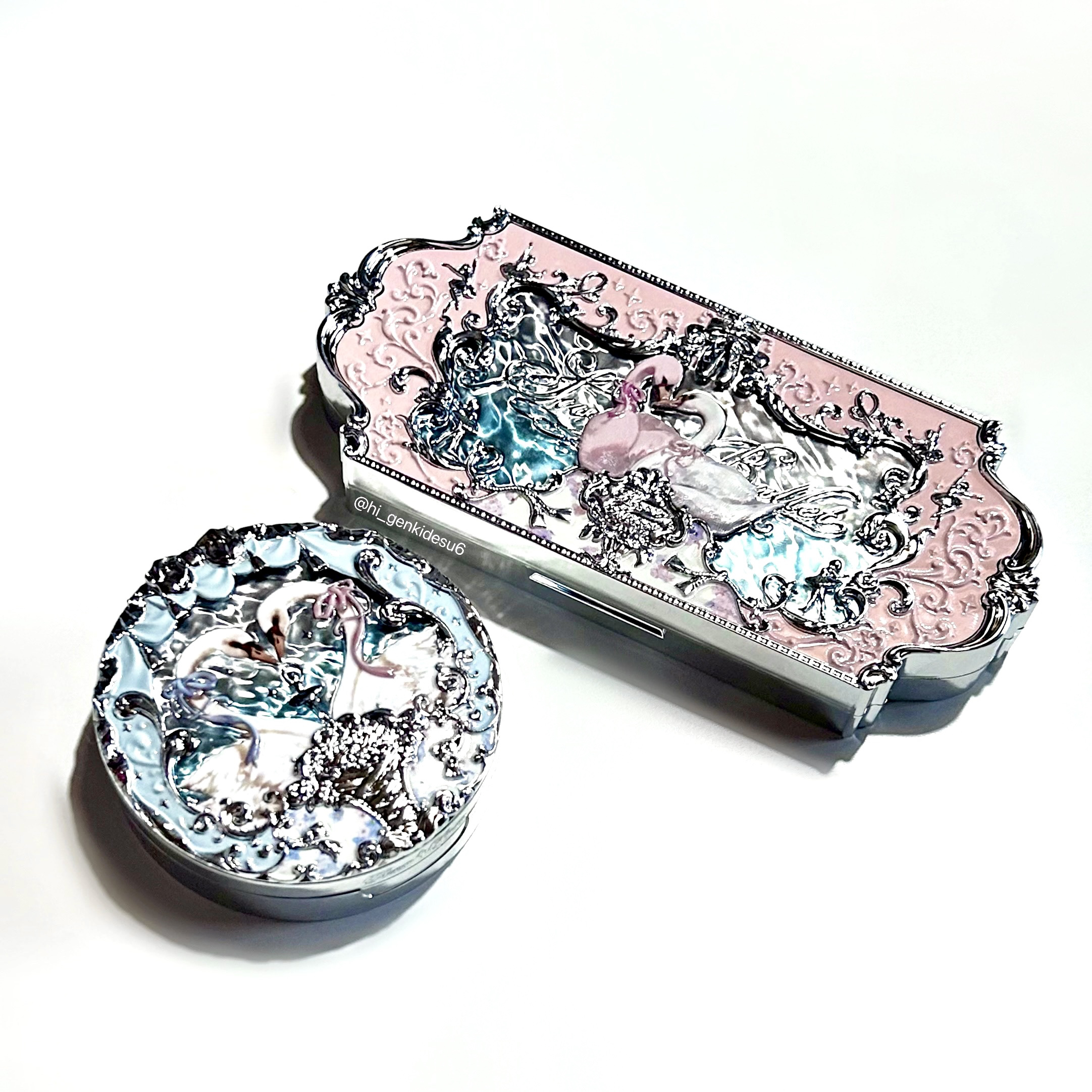 フラワーノーズスワンバレエシリーズ アイシャドウパレット/FlowerKnows/アイシャドウパレットを使ったクチコミ（1枚目）