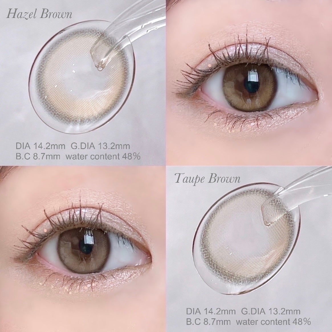 ピュアリティーシャインワンデー(PURITYSHINE 1day)/OLOLA/ワンデー(1DAY)カラコンを使ったクチコミ(1枚目)