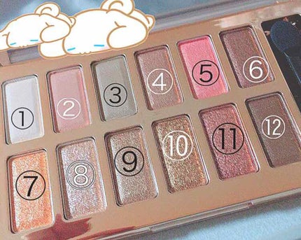 バレンタインボックス/VAVI MELLO/アイシャドウパレットを使ったクチコミ(3枚目)