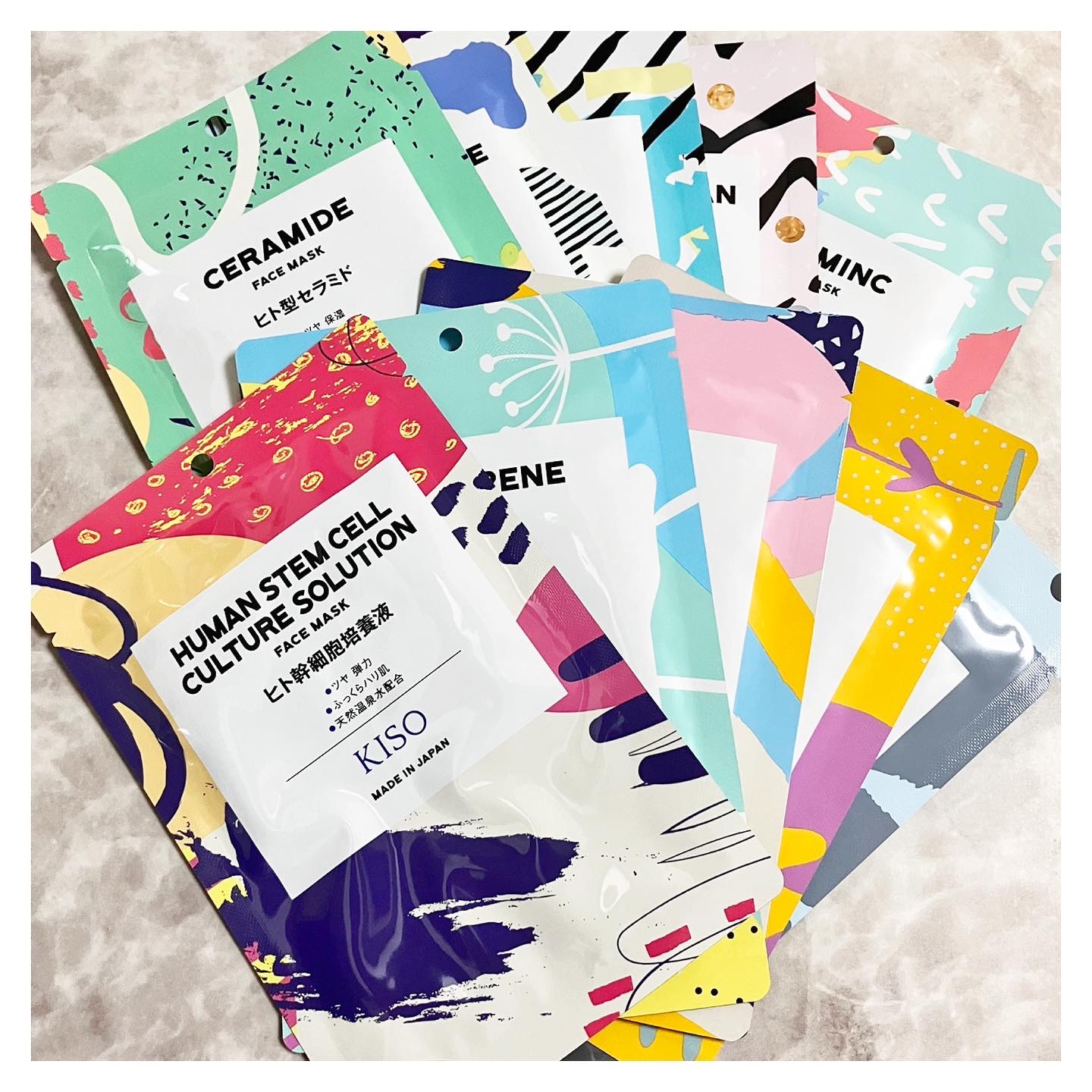 フェイスマスク 【しっかり実感30枚セット】/KISO/シートマスク・パックを使ったクチコミ（2枚目）