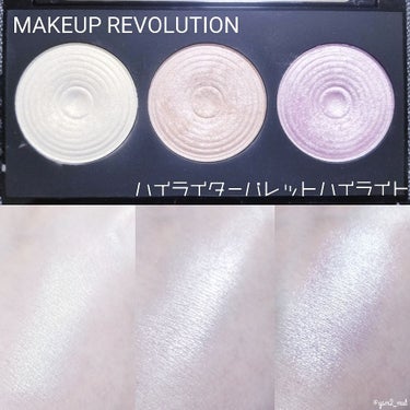 ラブ ユー ソー モッチ ハイライティング パレット/NYX Professional Makeup/プレストパウダーを使ったクチコミ（3枚目）