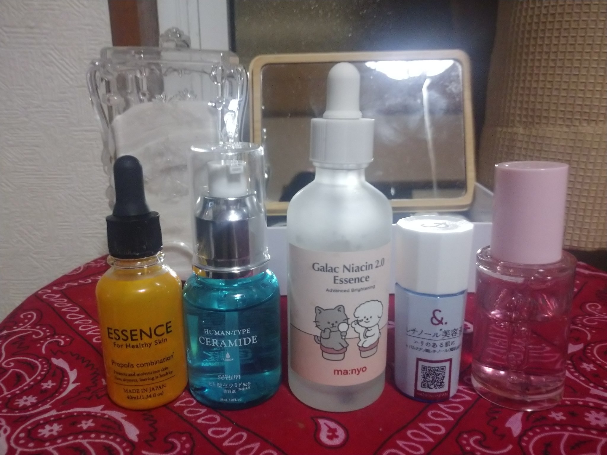 ガラクナイアシン2.0エッセンス/manyo/美容液を使ったクチコミ（3枚目）