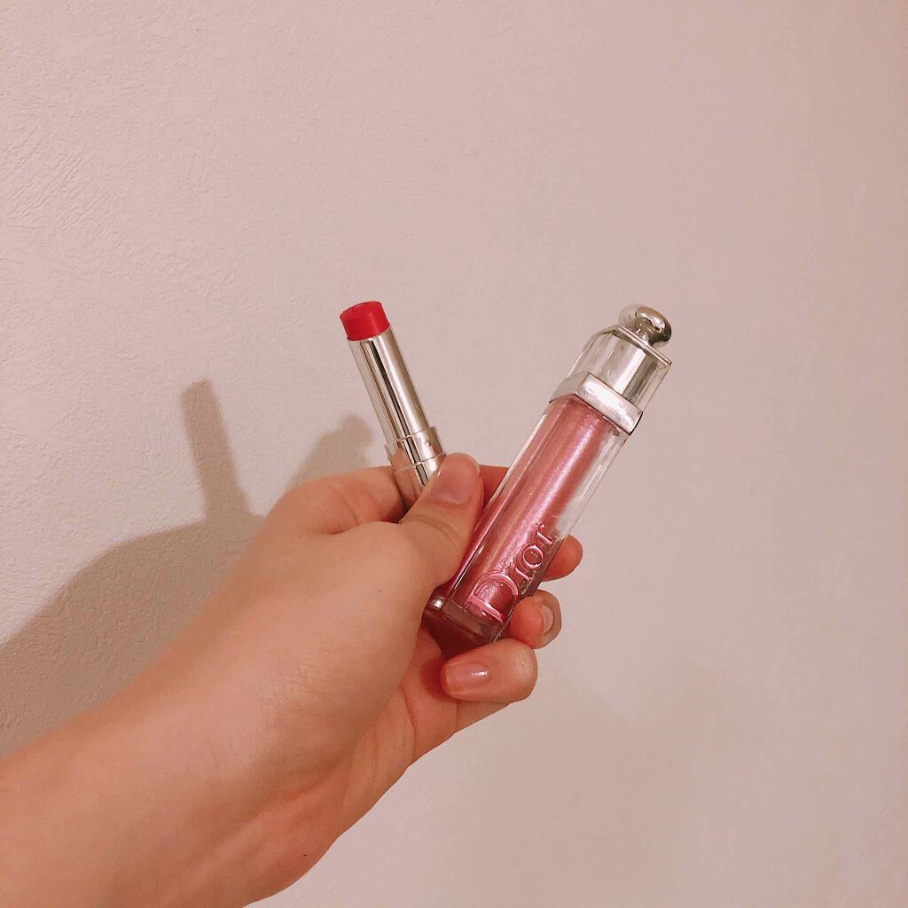 ディオール アディクト ステラー シャイン/Dior/口紅を使ったクチコミ(2枚目)
